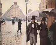 Paris Street A Rainy Day (mk09) Gustave Caillebotte